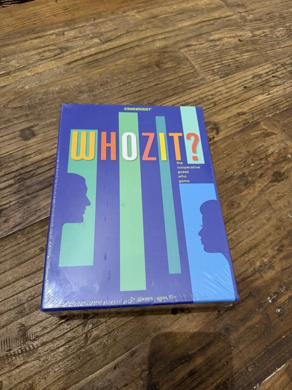 Whozit? The Cooperative Guess Who Game Guessing Board Game Gamewright 10+ *New*